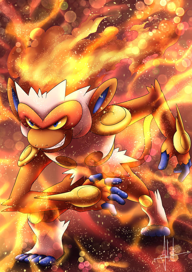 Infernaep Infernape by adukanui on DeviantArt