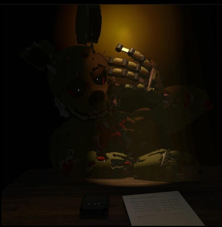 Springtrap Interview Springtrap Interview by Nadii1989 on DeviantArt