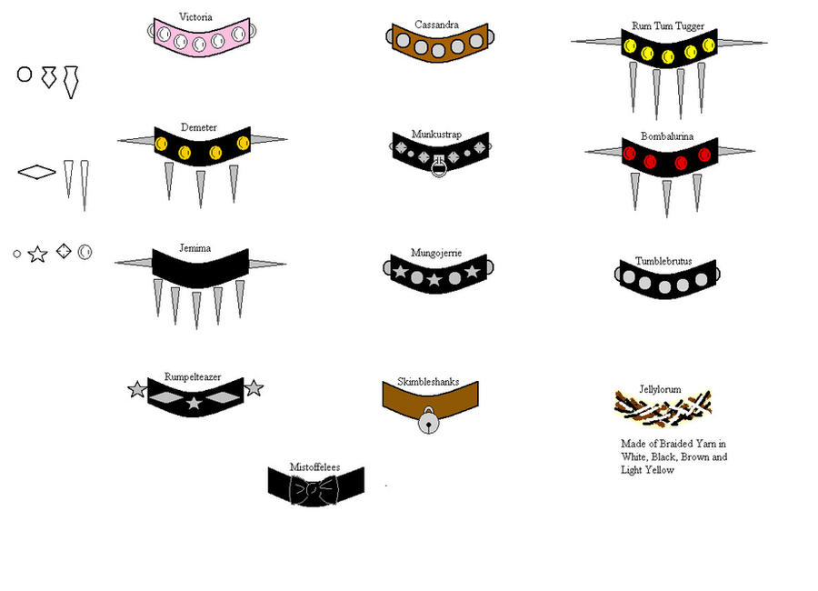 Cats Collar Template by crazyashley on DeviantArt