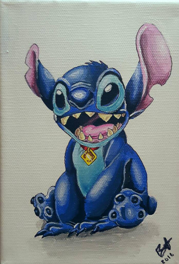 Deviantart Stitched Stitch by ArtByBrianCovert on DeviantArt