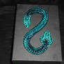 Turquoise Chainmail Snake