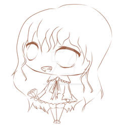 Mary chibi lineart