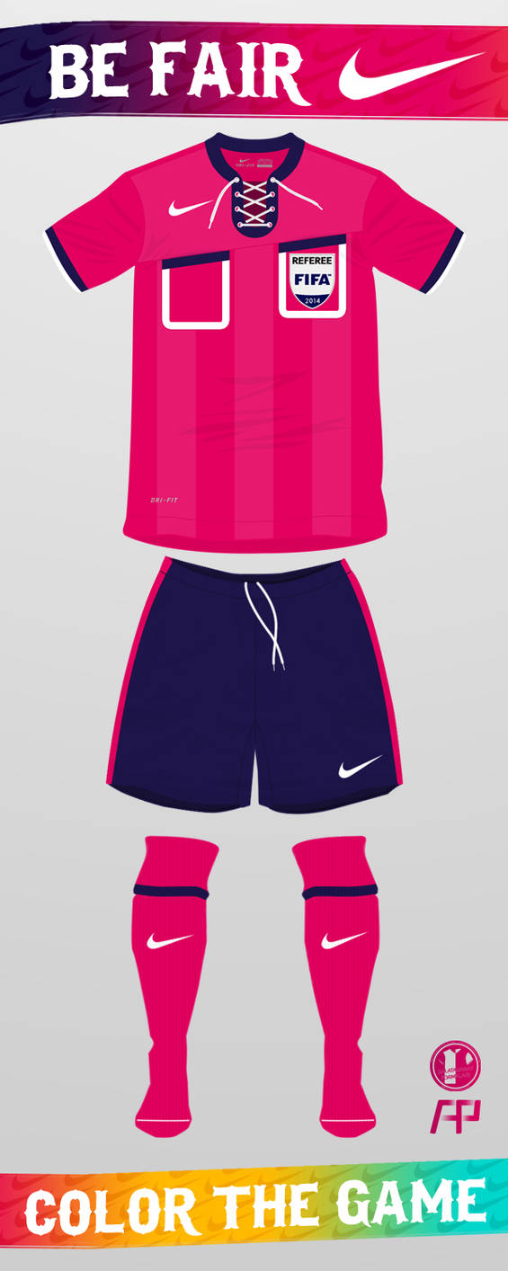 Pink Referee Kit Design by ayyberk on DeviantArt
