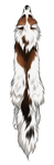 Red Marble Fox Pelt by TokoTime