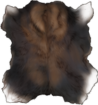 Brown Black Moose Pelt by TokoTime