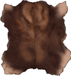 Brown Red Moose Pelt by TokoTime