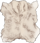 Albino Moose Pelt by TokoTime