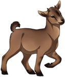 Caramel Pygmy Goat by TokoTime