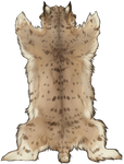 Cream Lynx Pelt by TokoTime