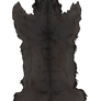 Melanistic Lynx Pelt