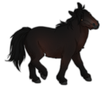 Bay Miniature Horse by TokoTime