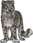 Dark Snow Leopard by TokoTime