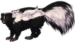 Skunk Companion by TokoTime