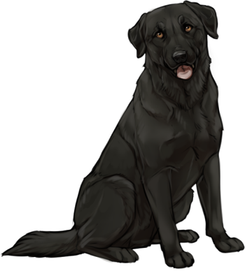 Black Lab Deviantart Black Labrador Companion by TokoTime on DeviantArt