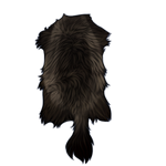 Melanistic Wolverine Pelt by TokoTime