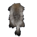 Grey Wolverine Pelt by TokoTime