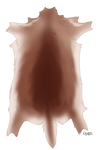 Red-Brown Deer Pelt by TokoTime