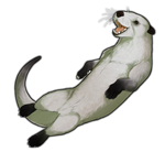 White Otter by TokoTime