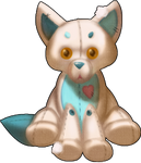 Vintage Toko Teddy Wolf by TokoTime
