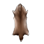 Brown Badger Pelt by TokoTime