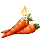 Carrot Candle by TokoTime