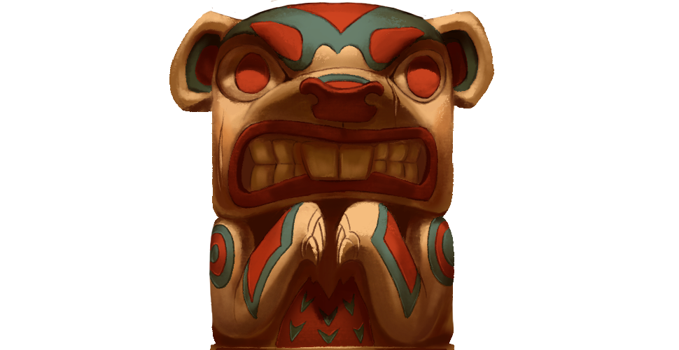 Beaver Totem by TokoTime Beaver Totem by TokoTime