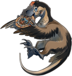 Donation Dino Friend- Brown by TokoTime