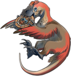 Donation Dino Friend- Red by TokoTime