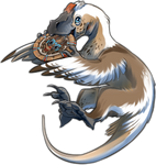 Donation Dino Friend- White by TokoTime