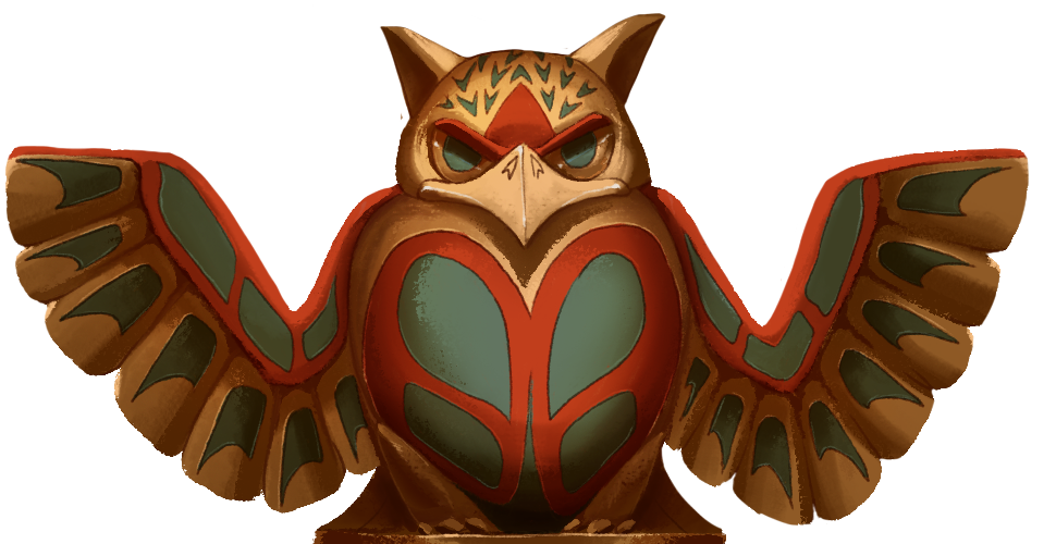 Totem: Hawk by TokoTime Totem: Hawk by TokoTime