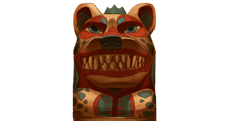 Totem: Hyena by TokoTime Totem: Hyena by TokoTime