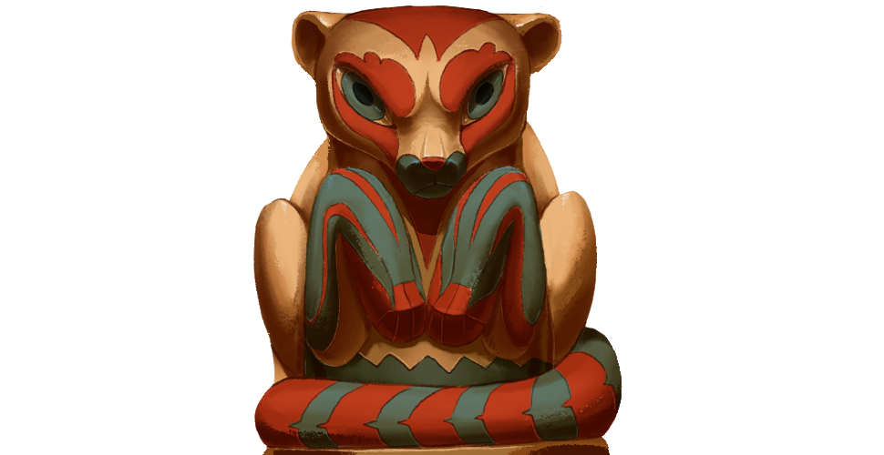 Totem: Mink by TokoTime Totem: Mink by TokoTime