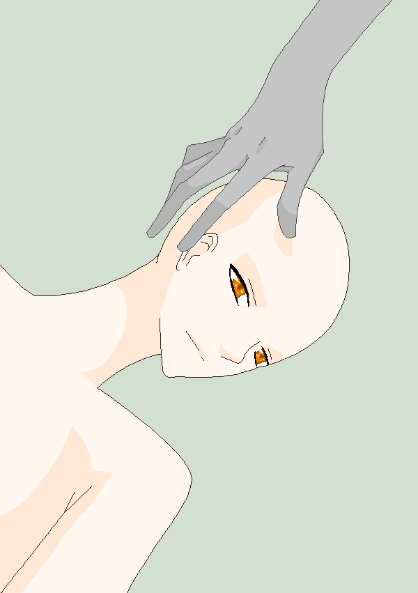 Anime Girl Lying Down Base