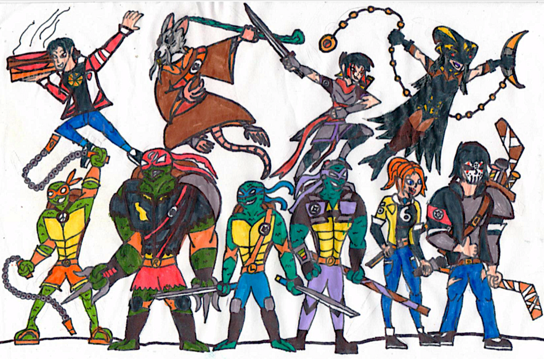 TMNT: Hamato Clan by T-Ten on DeviantArt