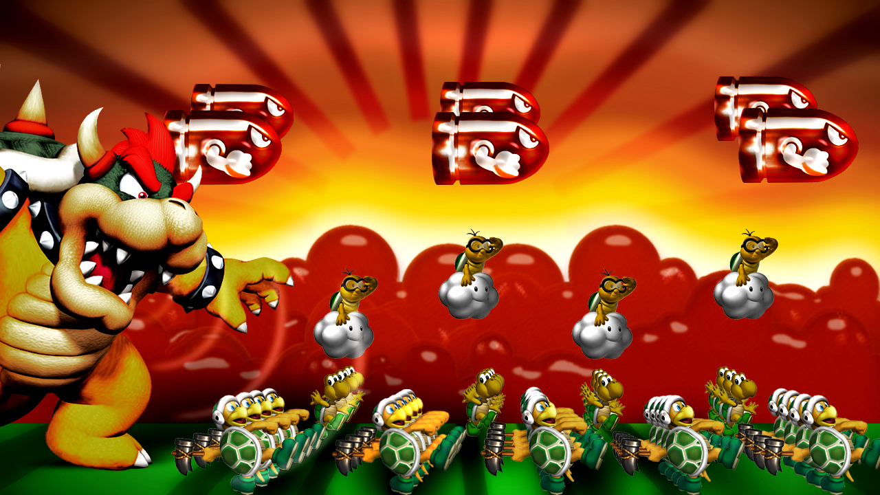 Bowser + troops wallpaper by Hermesr0128 on DeviantArt