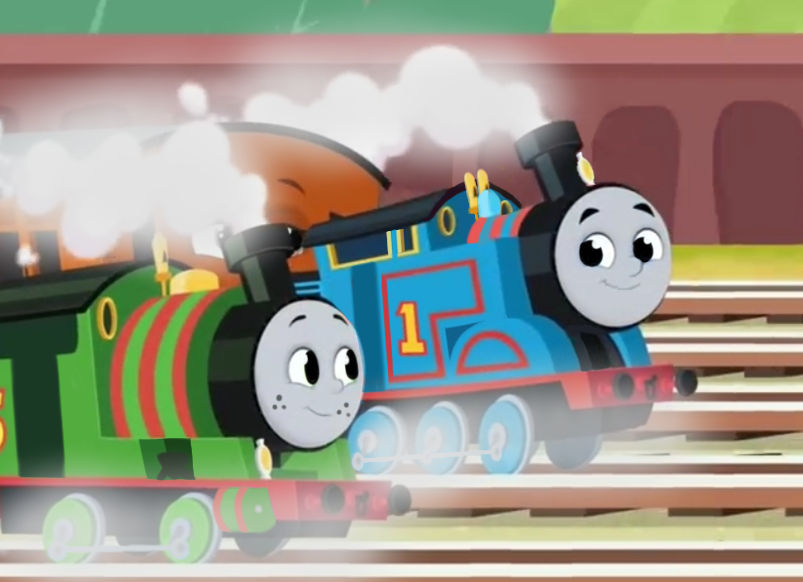 All Engines Go!: Edited Thomas and Percy by railyardman11 on DeviantArt