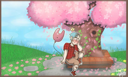 Animal Crossing cherry blossoms