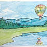 Inktober52 2020 #5: Balloon