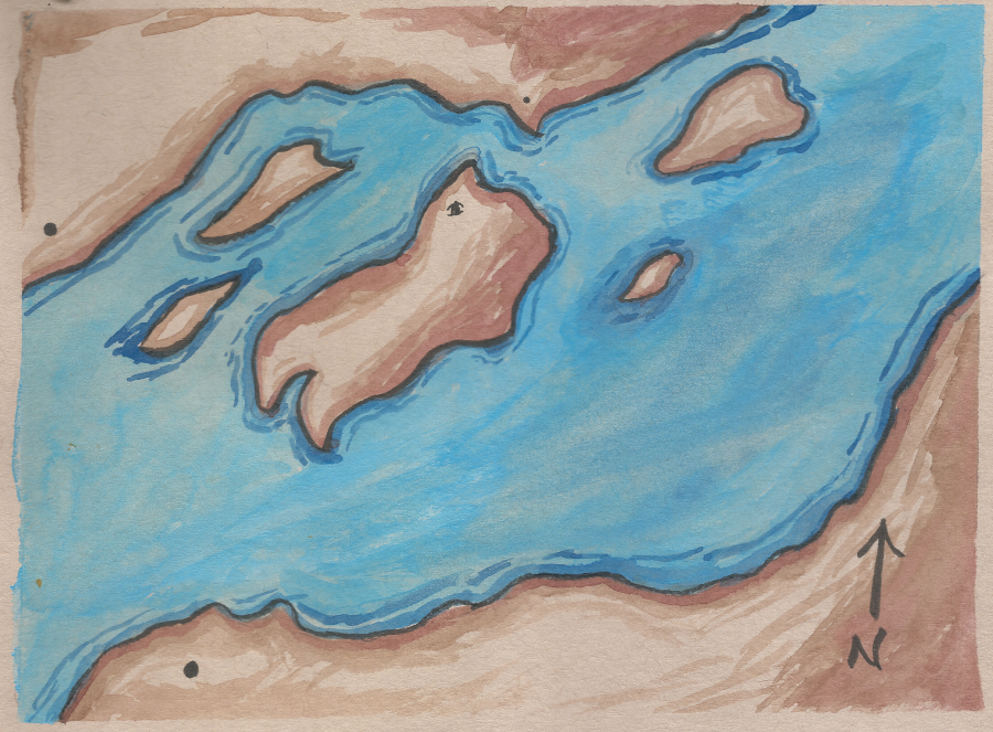 RPG Map: A Troubled Crossing
