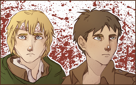 -Armin + Eren-