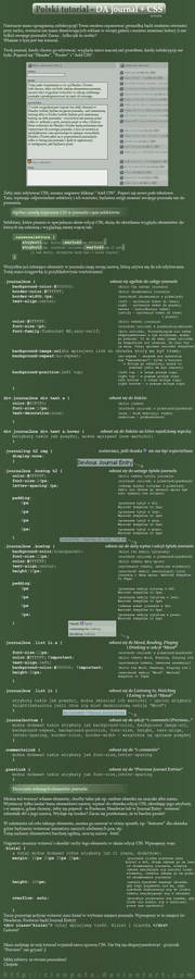 Polish Journal CSS Tutorial