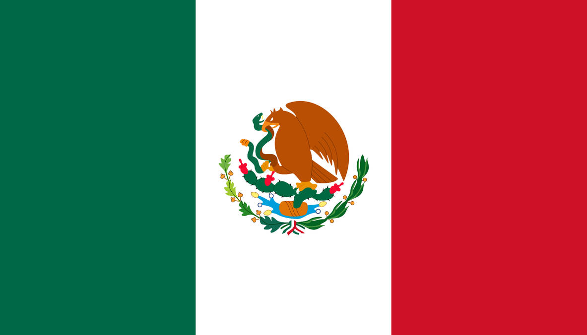 Mexico Flag Redesign by Mobiyuz on DeviantArt