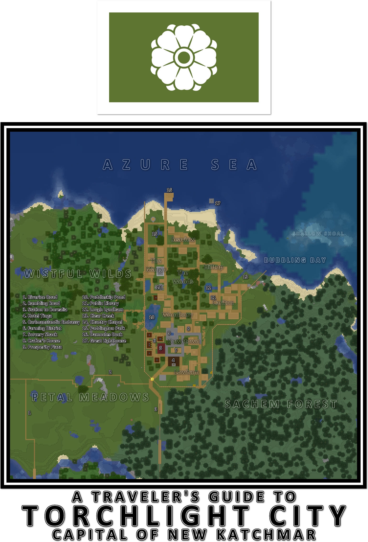 Minecraft - Torchlight City by Mobiyuz on DeviantArt