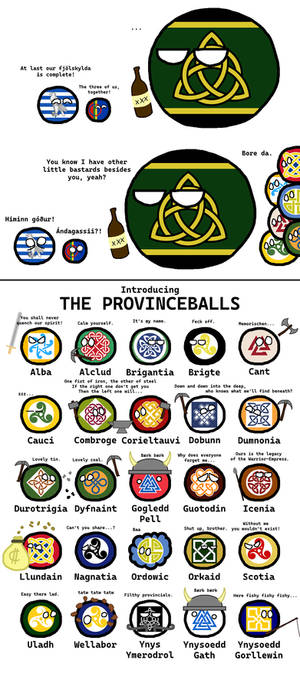 Celtball - The Provinceballs