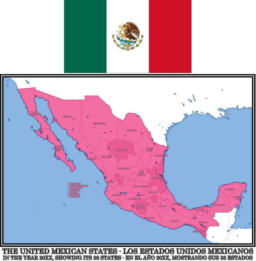 The Additional States of Mexico by Mobiyuz on DeviantArt the-additional-states-of-mexico-by-mobiyuz-on-deviantart