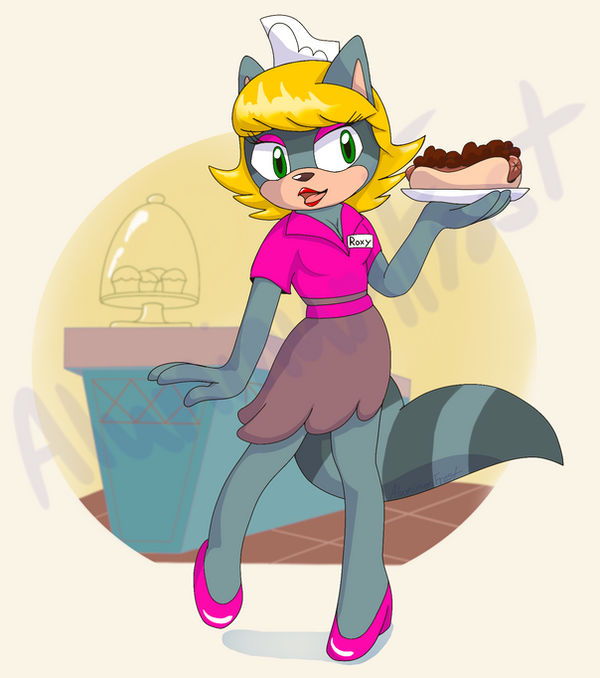 Roxy the Raccoon by AluminumFrost on DeviantArt
