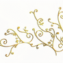 gold swirl png file
