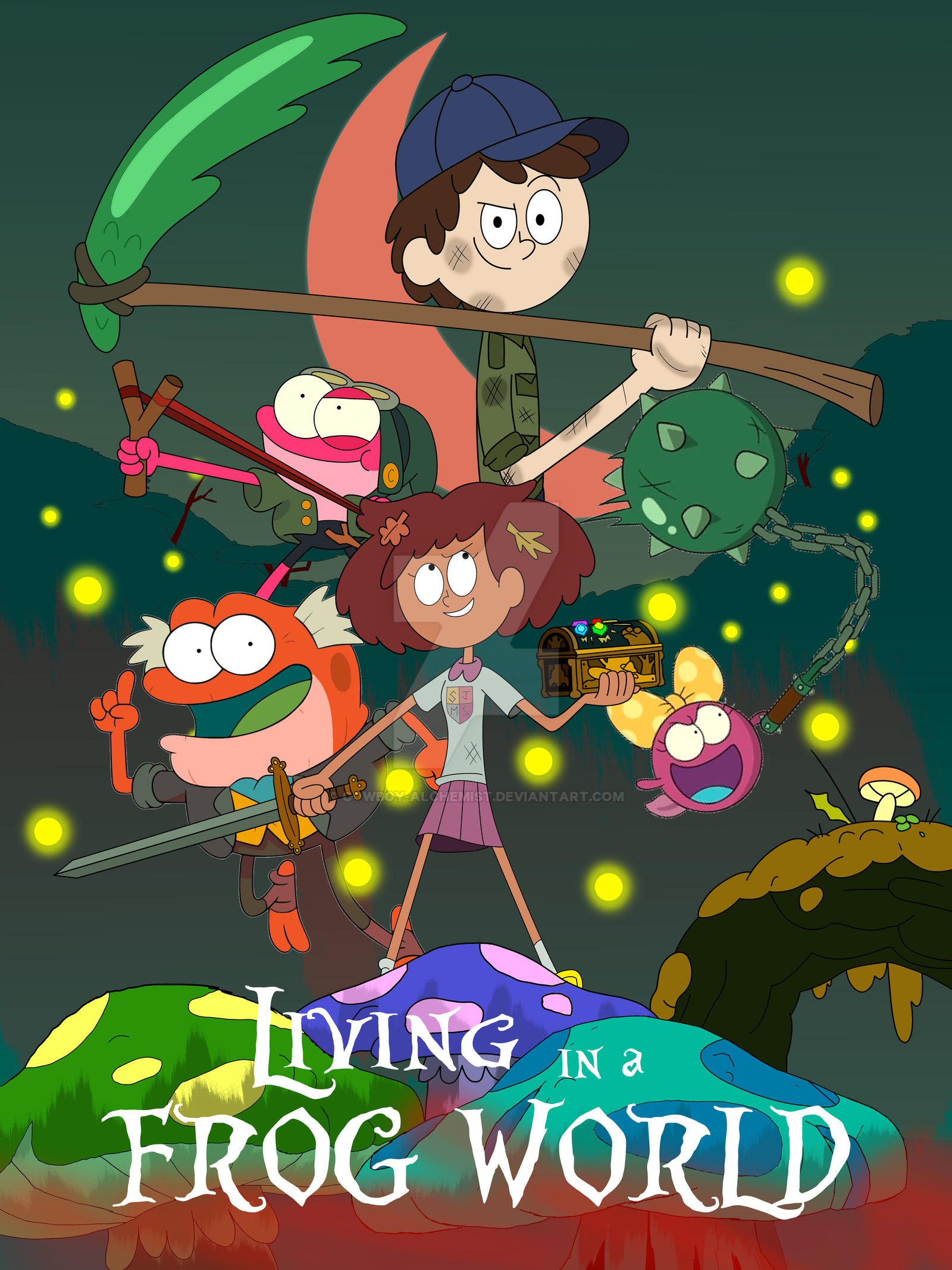 Amphibia Amphibia: Living in a Frog World by Cowboy-Alchemist on DeviantArt