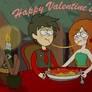 Patrick and Wendy's Spaghetti Kiss