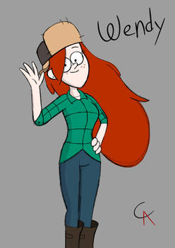Wendy Corduroy drawing